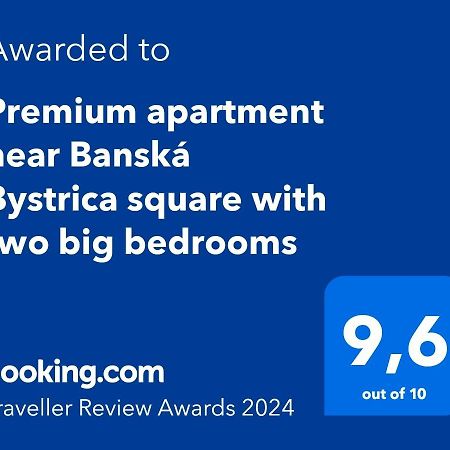 Premium Apartment Near Banska Bystrica Square With Two Big Bedrooms Exterior foto