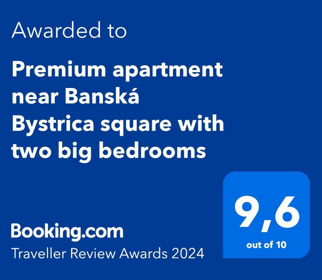 Premium Apartment Near Banska Bystrica Square With Two Big Bedrooms Exterior foto
